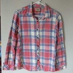 Pink and blue plaid